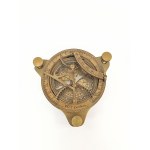 Ship compass with sundial
