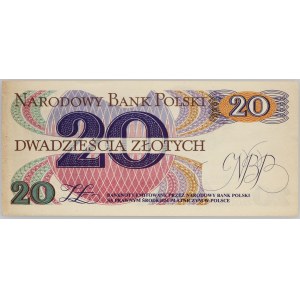 People's Republic of Poland, 20 zlotych, June 1, 1982, Series E