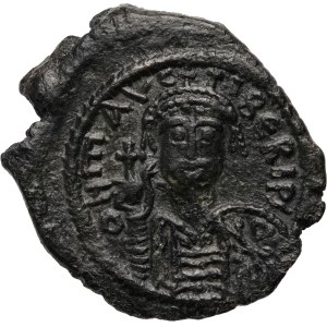 Byzantium, Maurice Tiberius 582-602, Follis, Nicomedia