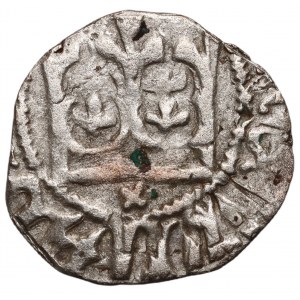 Władysław Jagiełło 1386–1434, Halbgroschen, Krakau, Signatur X