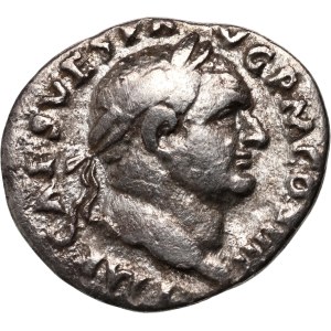 Roman Empire, Vespasian 69-79, Denar, Rome