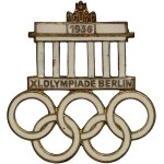Germany, Third Reich, Commemorative badge from the 1936 Berlin Olympics