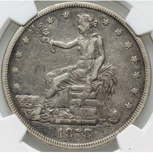 United States of America, Trade Dollar 1878 S, San Francisco