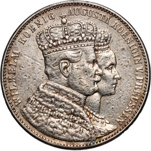 Germany, Prussia, Wilhelm I, Thaler 1861 A, Berlin