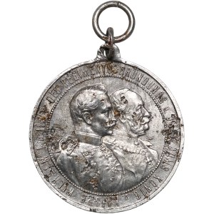 Deutschland, Preußen, Wilhelm II., Gedenkmedaille von 1910, zum 50-jährigen Jubiläum des 6. Pommerschen Infanterieregiments Nr. 49