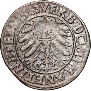 Silesia, Duchy of Legnica-Brzeg, Frederick II, grosz, 1543, Brzeg