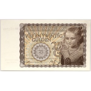 Netherlands, 25 gulden 1940
