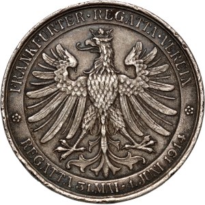 Germany, medal from 1914, Frankfurt Regatta Club