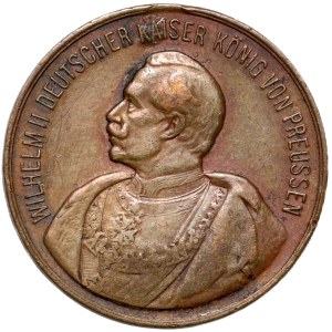 Deutschland, Preußen, Wilhelm II., Gedenkmedaille von 1913, 100. Jahrestag der Aufstellung des 81. Infanterieregiments „Friedrich II. von Hessen“