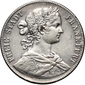Germany, Frankfurt, Thaler 1860