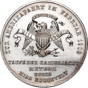 Germany, medal from 1902, visit of Henry of Prussia to the USA