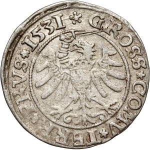 Sigismund I. der Alte, Groschen von 1531, Toruń