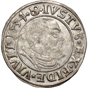 Knížecí Prusko, Albrecht Hohenzollern, groš z roku 1534, Královec