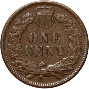 United States of America, Cent 1876, Indian Head