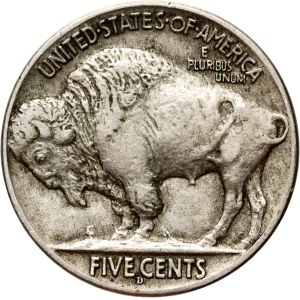 United States of America, 5 Cents 1914 D, Denver, Buffalo Nickel