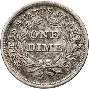 United States of America, 1 Dime 1838, Philadelphia, Seated Liberty