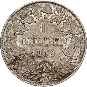 Germany, Bavaria, Ludwig I, Gulden 1839, Munich