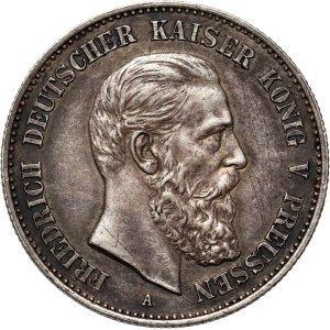 Germany, Prussia, Friedrich III, 2 Mark 1888 A, Berlin