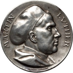 Germany, Mansfeld, Medal from 1917, Martin Luther, 400th anniversary of the Reformation