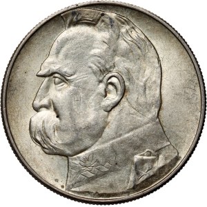 Second Polish Republic, 10 zlotych, 1936, Warsaw, Józef Piłsudski