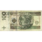 Third Republic of Poland, 100 zlotych, March 25, 1994, YA series, the rarest replacement series, printed by PWPW