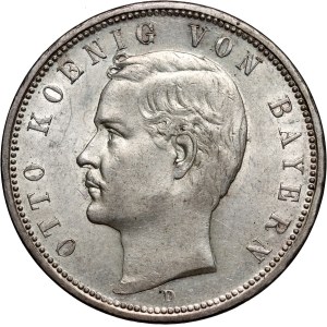 Germany, Bavaria, Otto, 5 Mark 1913 D, Munich