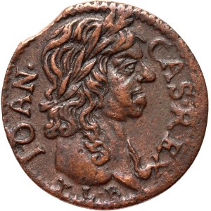 John II Casimir, szeląg (boratynka), 1660 TLB, Kraków