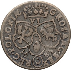 Jan III Sobieski, 1683 TLB six-real coin, Bydgoszcz
