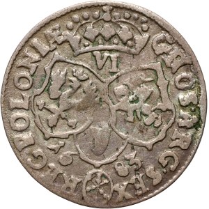 Jan III Sobieski, 6-złoty coin from 1683 (TLB), Bydgoszcz