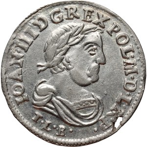 Jan III Sobieski, 6-złoty coin from 1683 (TLB), Bydgoszcz