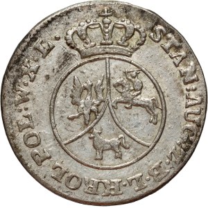 Stanisław August Poniatowski, 10 Groschen aus Kupfer, 1789 EB, Warschau