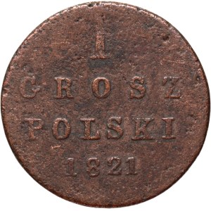 Kongresové království, Alexandr I., polský groš 1821 IB, Varšava