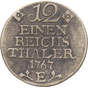 Niemcy, Prusy, Fryderyk II, 1/12 talara 1767 E, Królewiec