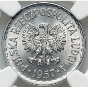 Volksrepublik Polen, 1 Złoty, 1957