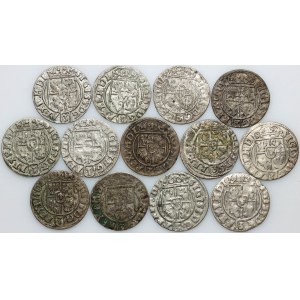 Sigismund III. Wasa, Set mit „Półtorak“-Münzen (13 Stück)