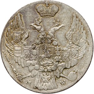Russian Partition, Nicholas I, 10 groszy, 1840 MW, Warsaw