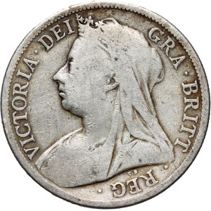 Velká Británie, Viktorie, 1/2 koruny 1898, Londýn