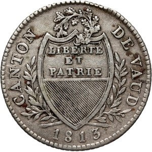 Svizzera, Vaud, 5 batzen 1813