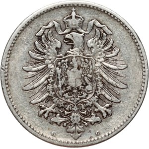 Deutschland, Kaiserreich, Mark 1883 G, Karlsruhe