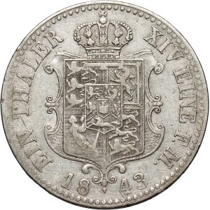 Nemecko, Hannover, Ernest August, talár 1843 A