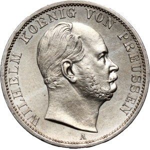 Germany, Prussia, Wilhelm I, Thaler 1861 A, Berlin