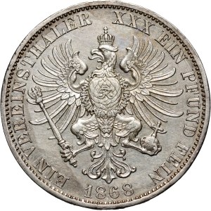 Germany, Prussia, Wilhelm I, Thaler 1861 A, Berlin