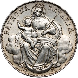 Germany, Bavaria, Ludwig II, Thaler 1871, Munich