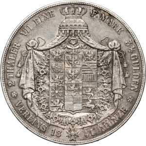 Allemagne, Prusse, Frédéric-Guillaume IV, 2 thalers 1841 A, Berlin