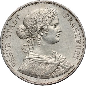 Germany, Frankfurt, 2 Thaler 1861