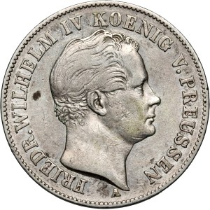 Deutschland, Preußen, Friedrich Wilhelm IV., Bergbau-Taler 1852 A, Berlin