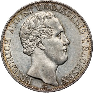 Germany, Saxony, Frederick August II, 2 Thalers 1841 G, Dresden