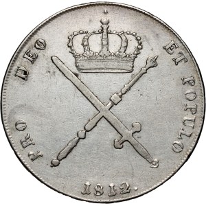 Allemagne, Bavière, Maximilien Ier Joseph, thaler de 1812, Munich