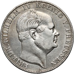Deutschland, Preußen, Friedrich Wilhelm IV., Taler 1860 A, Berlin