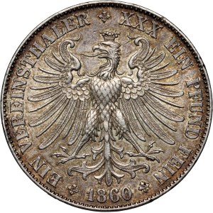 Niemcy, Frankfurt, talar 1860